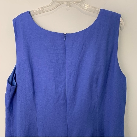 Jessica Howard Linen/rayon blend maxi sundress, size 18. - Picture 5 of 8